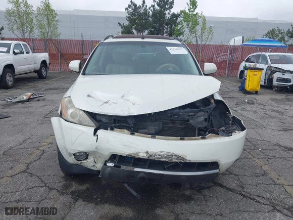 2007 Nissan Murano SL with VIN JN8AZ08T07W501393, listed as a IAAI auction lot 41910351 with 207,977 mi miles. Bid and sale history available at carsss.com. Image 13.
