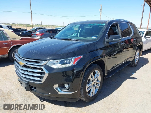 2021 Chevrolet Traverse High Country with VIN 1GNERNKW6MJ115896, listed as a IAAI auction lot 42152769 with 80,107 mi miles and . Bid and sale history available at DreamBid. Image 17.