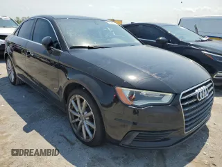 2015 Audi A3 1.8T Premium with VIN WAUACGFF9F1004046, listed as a Copart auction lot 53589172 with 97,696 mi miles. Bid and sale history available at carsss.com. Image 1.