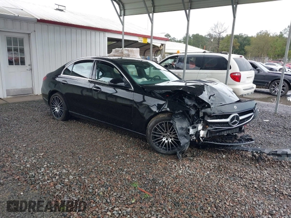 2024 Mercedes-Benz C 300 with VIN W1KAF4GB2RR233474, listed as a IAAI auction lot 40782375 with Not Provided miles and . Bid and sale history available at DreamBid. Image 1.