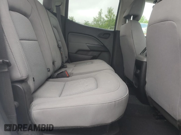 2020 Chevrolet Colorado 4WD Work Truck with VIN 1GCGTBEN4L1242360, listed as a Copart auction lot 58820455 with 29,208 mi miles and Salvage title. Bid and sale history available at DreamBid. Image 10.