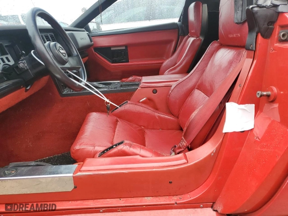1986 Chevrolet Corvette with VIN 1G1YY6789G5902565, listed as a Copart auction lot 74721124 with 95,252 mi miles and Non Repairable. Bid and sale history available at carsss.com. Image 12.