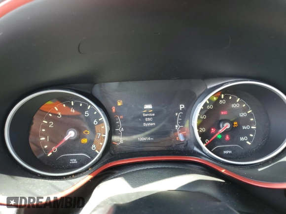 2017 Jeep Compass Trailhawk с VIN 3C4NJDDB4HT666315, выставлен на аукционе Copart как лот 60434205 с пробегом 100 414 миль миль и Чистый • Clean title. История ставок и продаж доступна на DreamBid. Изображение 9.
