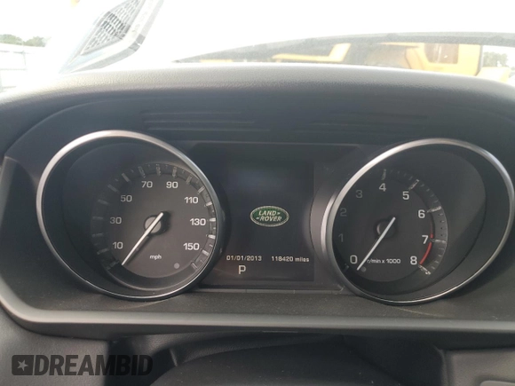 2014 Land Rover Range Rover Sport HSE with VIN SALWR2WF7EA337069, listed as a Copart auction lot 55342225 with 118,420 mi miles and Clean Title. Bid and sale history available at DreamBid. Image 9.