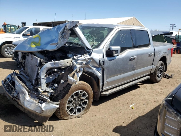 2023 Ford F-150 XL with VIN 1FTFW1E88PFB23338, listed as a Copart auction lot 50353865 with 0 mi miles and Salvage Title. Bid and sale history available at carsss.com. Image 1.
