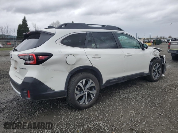 2022 Subaru Outback Limited with VIN 4S4BTANC9N3230758, listed as a Copart auction lot 49989005 with 20,227 mi miles and Salvage Title. Bid and sale history available at DreamBid. Image 3.