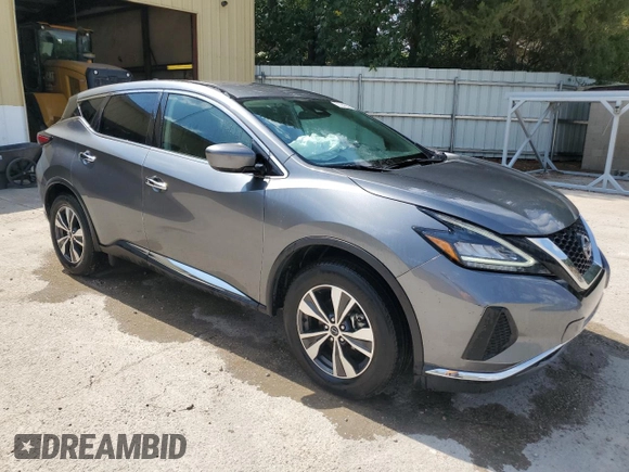 2023 Nissan Murano S with VIN 5N1AZ2AS7PC114250, listed as a Copart auction lot 60825624 with 41,232 mi miles and Clean title. Bid and sale history available at DreamBid. Image 4.