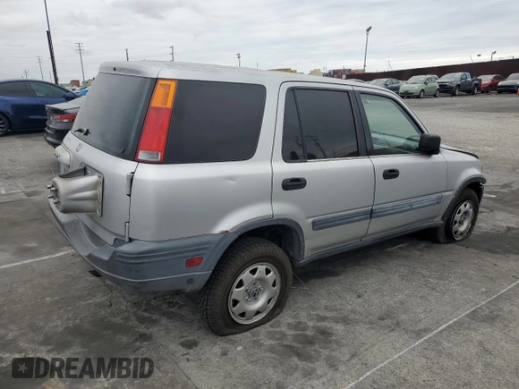 1998 Honda CR-V LX with VIN JHLRD2847WC003311, listed as a Copart auction lot 53577185 with 176,694 mi miles and Salvage Title. Bid and sale history available at carsss.com. Image 3.