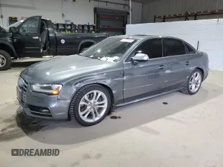 2013 Audi S4 Premium Plus with VIN WAUBGAFL2DA218319, listed as a Copart auction lot 82767974 with 116,794 mi miles and Salvage Title. Bid and sale history available at carsss.com. Image 1.