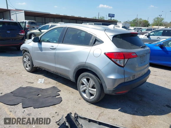 2019 Honda HR-V EX with VIN 3CZRU5H50KM719378, listed as a IAAI auction lot 41871358 with 56,610 mi miles. Bid and sale history available at carsss.com. Image 3.