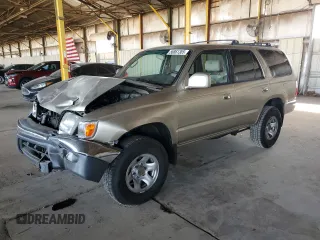2001 Toyota 4Runner SR5 z VIN JT3GN86R510191716, wystawiony jako Copart lot #56861305 z przebiegiem 318 276 mil mil oraz Szkoda całkowita • Salvage title. Historia ofert i sprzedaży dostępna na DreamBid. Obrazek 1.