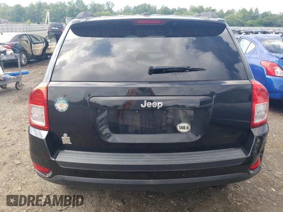 2011 Jeep Compass with VIN 1J4NT1FB7BD226943, listed as a Copart auction lot 65365234 with 134,574 mi miles and Salvage Title. Bid and sale history available at carsss.com. Image 6.