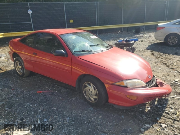 1998 Chevrolet Cavalier with VIN 1G1JC1241W7166649, listed as a Copart auction lot 74368144 with 145,646 mi miles and Salvage Title. Bid and sale history available at carsss.com. Image 4.