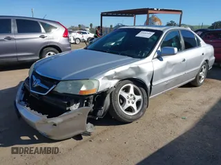 2002 Acura TL w/Navigation with VIN 19UUA56782A040650, listed as a IAAI auction lot 41681496 with 188,433 mi miles. Bid and sale history available at carsss.com. Image 17.