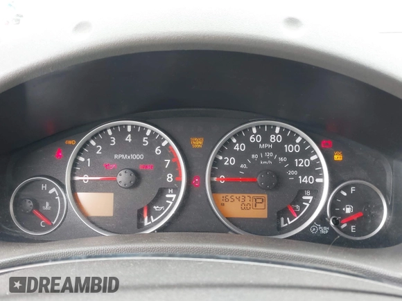 2008 Nissan Xterra X z VIN 5N1AN08W78C510415, wystawiony jako IAAI lot #42204512 z przebiegiem 165 437 mil mil oraz . Historia ofert i sprzedaży dostępna na DreamBid. Obrazek 7.