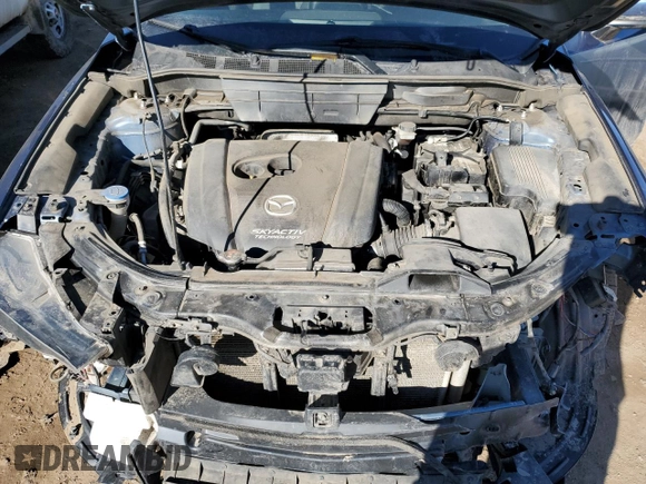 2018 Mazda CX-5 Grand Touring with VIN JM3KFBDM9J0323388, listed as a Copart auction lot 47628135 with 102,098 mi miles and Salvage Title. Bid and sale history available at carsss.com. Image 12.
