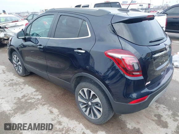 2021 Buick Encore Preferred with VIN KL4CJESMXMB365071, listed as a IAAI auction lot 41701334 with 39,618 mi miles. Bid and sale history available at carsss.com. Image 3.