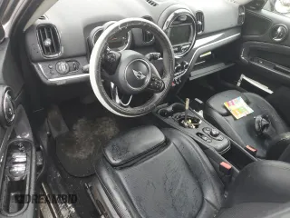 2017 MINI Countryman Cooper S with VIN WMZYT3C34H3D98649, listed as a Copart auction lot 74976664 with 0 mi miles and Salvage Title. Bid and sale history available at carsss.com. Image 8.