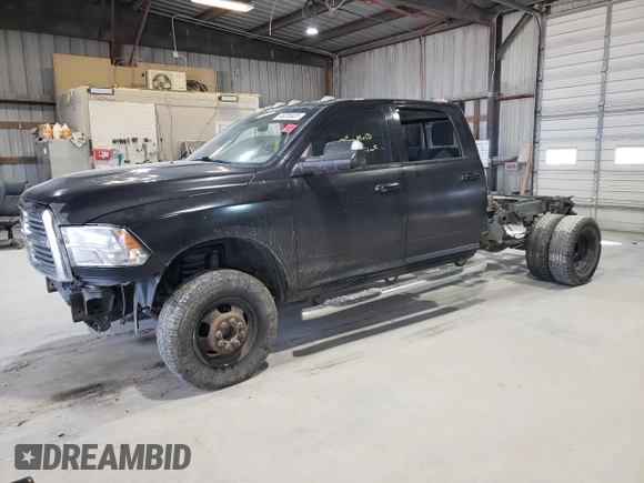 2018 Ram 3500 Big Horn z VIN 3C63RRHL1JG214764, wystawiony jako Copart lot #48205025 z przebiegiem 497 454 mil mil oraz Szkoda całkowita • Salvage title. Historia ofert i sprzedaży dostępna na DreamBid. Obrazek 1.