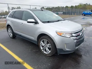 2012 Ford Edge Limited with VIN 2FMDK3K97CBA32533, listed as a IAAI auction lot 41846715 with 183,649 mi miles. Bid and sale history available at carsss.com. Image 1.
