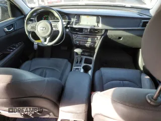 2017 Kia Optima Hybrid EX with VIN KNAGU4LE5H5011749, listed as a Copart auction lot 76780954 with 74,462 mi miles and Salvage Title. Bid and sale history available at carsss.com. Image 8.