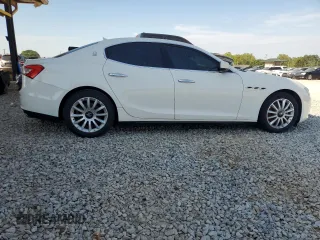 2014 Maserati Ghibli z VIN ZAM57XSA5E1081980, wystawiony jako Copart lot #53546905 z przebiegiem 60 019 mil mil oraz Tytuł czysty. Historia ofert i sprzedaży dostępna na DreamBid. Obrazek 3.