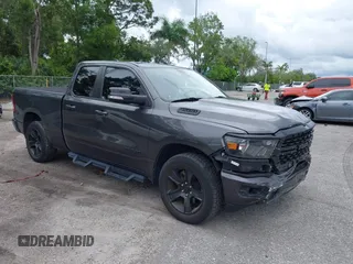 2022 Ram 1500 Big Horn with VIN 1C6RREBT2NN187227, listed as a IAAI auction lot 42419800 with 78,373 mi miles and . Bid and sale history available at DreamBid. Image 1.