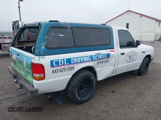 1997 Ford Ranger XLT with VIN 1FTCR10A3VTA48499, listed as a IAAI auction lot 41974081 with 150,447 mi miles. Bid and sale history available at carsss.com. Image 4.
