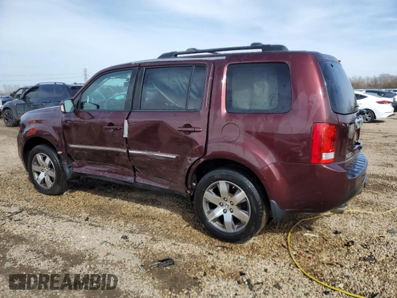 2015 Honda Pilot Touring with VIN 5FNYF4H91FB026824, listed as a Copart auction lot 49471405 with 160,524 mi miles and Salvage Title. Bid and sale history available at DreamBid. Image 2.