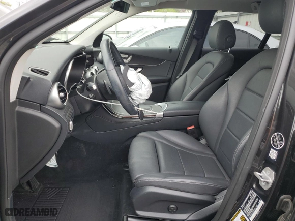 2021 Mercedes-Benz GLC with VIN W1N0G8EB3MV271060, listed as a Copart auction lot 51304835 with 24,540 mi miles and Salvage Title. Bid and sale history available at carsss.com. Image 7.