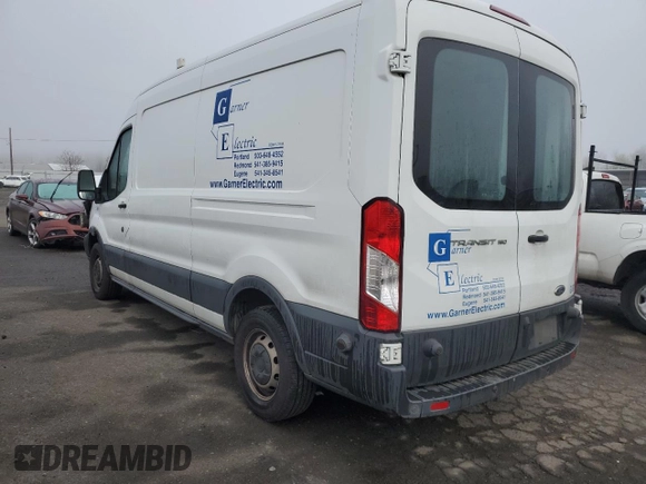 2017 Ford Transit with VIN 1FTYE2CM5HKA89613, listed as a Copart auction lot 50352255 with Not Provided miles and Salvage Title. Bid and sale history available at carsss.com. Image 2.