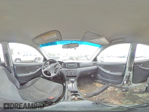 2003 Toyota Corolla CE with VIN 1NXBR32E63Z126266, listed as a Copart auction lot 50614875 with 288,566 mi miles and Salvage Title. Bid and sale history available at DreamBid. Image 12.