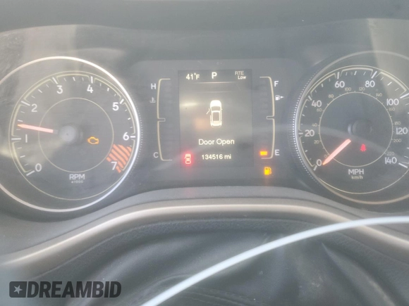 2014 Jeep Cherokee Sport with VIN 1C4PJLAB7EW279562, listed as a Copart auction lot 85054634 with 134,516 mi miles and Salvage Title. Bid and sale history available at DreamBid. Image 9.