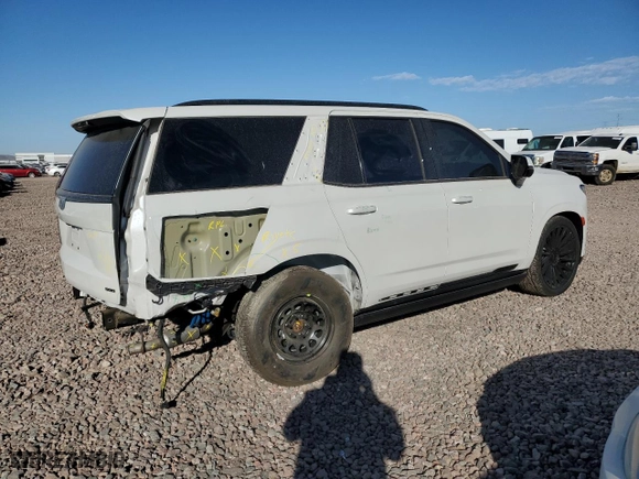 2022 Cadillac Escalade Sport Platinum with VIN 1GYS4GKL8NR129095, listed as a Copart auction lot 44631925 with 44,085 mi miles and Salvage Title. Bid and sale history available at carsss.com. Image 3.