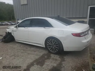 2018 Lincoln Continental Select with VIN 1LN6L9TK1J5601632, listed as a Copart auction lot 72309624 with 110,029 mi miles and Salvage Title. Bid and sale history available at carsss.com. Image 2.