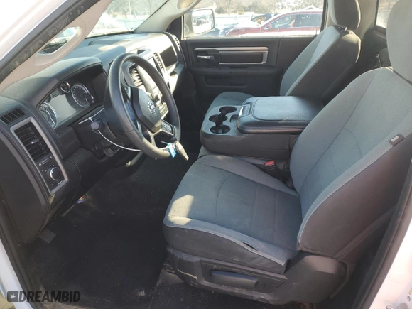 2021 Ram 1500 Classic Tradesman with VIN 3C6JR6DT7MG538785, listed as a Copart auction lot 87669655 with 82,005 mi miles and Salvage Title. Bid and sale history available at carsss.com. Image 7.