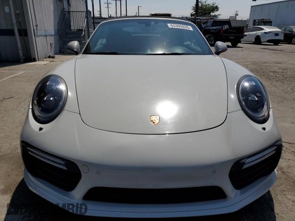 2018 Porsche 911 Turbo with VIN WP0CD2A93JS162091, listed as a Copart auction lot 65395935 with 13,549 mi miles and Salvage title. Bid and sale history available at DreamBid. Image 5.