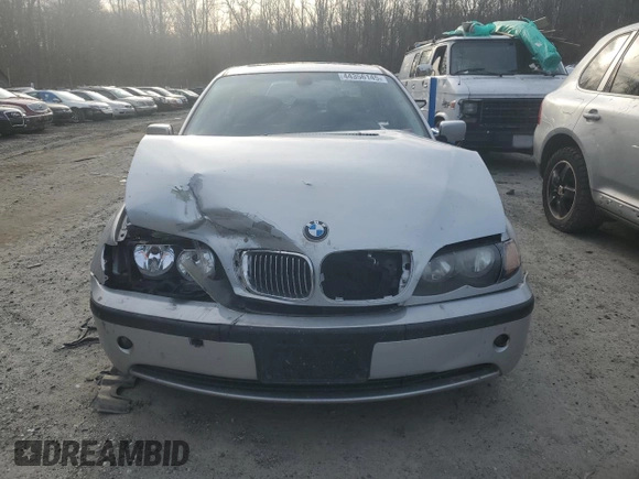 2005 BMW 3 Series 325i with VIN WBAEV33435KX10865, listed as a Copart auction lot 44356145 with 130,210 mi miles and Salvage Title. Bid and sale history available at carsss.com. Image 5.