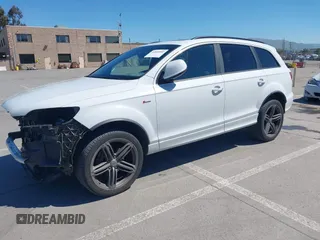 2015 Audi Q7 3.0T S line Prestige with VIN WA1DGAFE0FD027782, listed as a IAAI auction lot 41856552 with 116,563 mi miles. Bid and sale history available at carsss.com. Image 18.