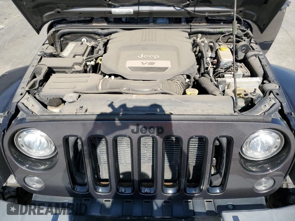 2017 Jeep Wrangler Unlimited Sahara with VIN 1C4BJWEG0HL727423, listed as a Copart auction lot 56719285 with 62,965 mi miles and Salvage title. Bid and sale history available at DreamBid. Image 12.