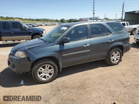 2005 Acura MDX Touring with VIN 2HNYD18605H545702, listed as a Copart auction lot 69531314 with 317,574 mi miles and Salvage Title. Bid and sale history available at carsss.com. Image 1.
