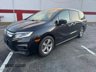 2019 Honda Odyssey EX-L z VIN 5FNRL6H78KB125979, wystawiony jako Copart lot #87329574 z przebiegiem 198 421 mil mil oraz Czysty tytuł • Clean title. Historia ofert i sprzedaży dostępna na DreamBid. Obrazek 2.