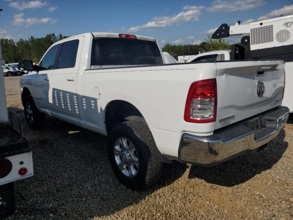 2020 Ram 2500 Big Horn with VIN 3C6UR5DL4LG123722, listed as a Copart auction lot 51276785 with 0 mi miles and Salvage Title. Bid and sale history available at carsss.com. Image 2.