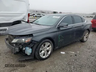 2015 Chevrolet Impala LT with VIN 2G1125S36F9101327, listed as a Copart auction lot 44973985 with 154,041 mi miles and Salvage Title. Bid and sale history available at carsss.com. Image 1.