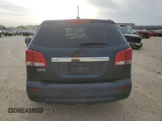 2012 Kia Sorento LX with VIN 5XYKT3A18CG255910, listed as a Copart auction lot 50632215 with 290,384 mi miles and Salvage Title. Bid and sale history available at carsss.com. Image 6.
