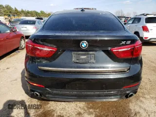 2017 BMW X6 xDrive35i with VIN 5UXKU2C53H0N85439, listed as a Copart auction lot 47796703 with 88,266 mi miles. Bid and sale history available at carsss.com. Image 6.
