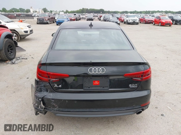 2017 Audi A4 Premium Plus with VIN WAUENAF49HN006320, listed as a IAAI auction lot 42232304 with 60,234 mi miles and . Bid and sale history available at DreamBid. Image 16.
