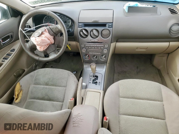 2004 Mazda 6 i with VIN 1YVFP80C045N43804, listed as a Copart auction lot 45563525 with 176,025 mi miles and Salvage Title. Bid and sale history available at DreamBid. Image 8.