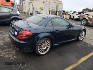 2006 Mercedes-Benz SLK-Class 5.5L AMG with VIN WDBWK73FX6F101788, listed as a Copart auction lot 86853414 with 51,995 mi miles and Salvage Title. Bid and sale history available at carsss.com. Image 3.