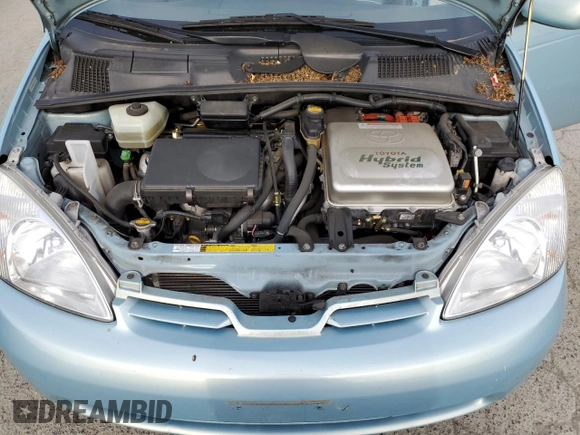2002 Toyota Prius with VIN JT2BK18U920056546, listed as a Copart auction lot 52028115 with 61,864 mi miles and Salvage Title. Bid and sale history available at DreamBid. Image 11.